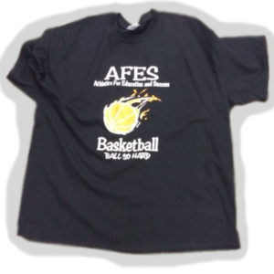 AFES Basketball - Ball So Hard - tee shirt - black